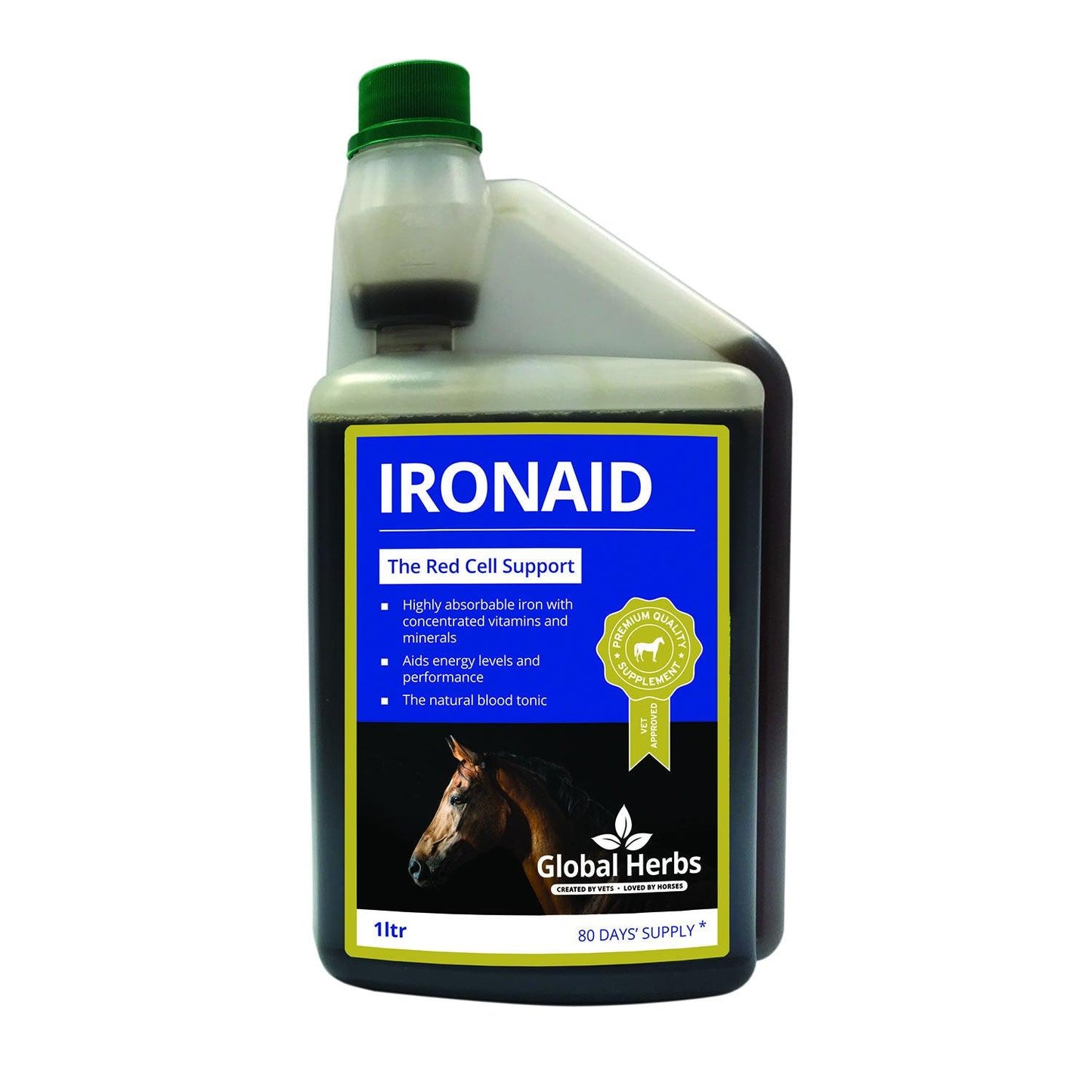 Global Herbs Ironaid 1Ltr - Ormskirk Pets