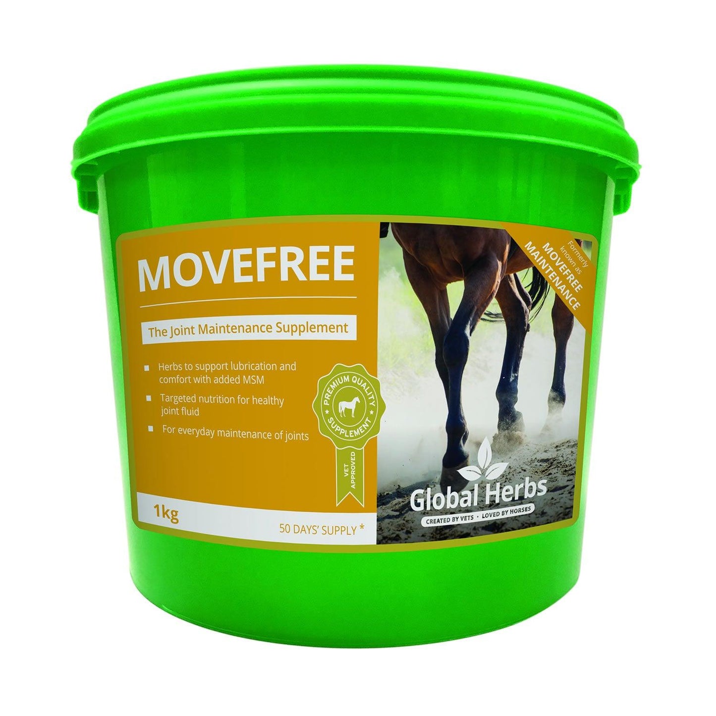 Global Herbs Movefree 1Kg - Ormskirk Pets