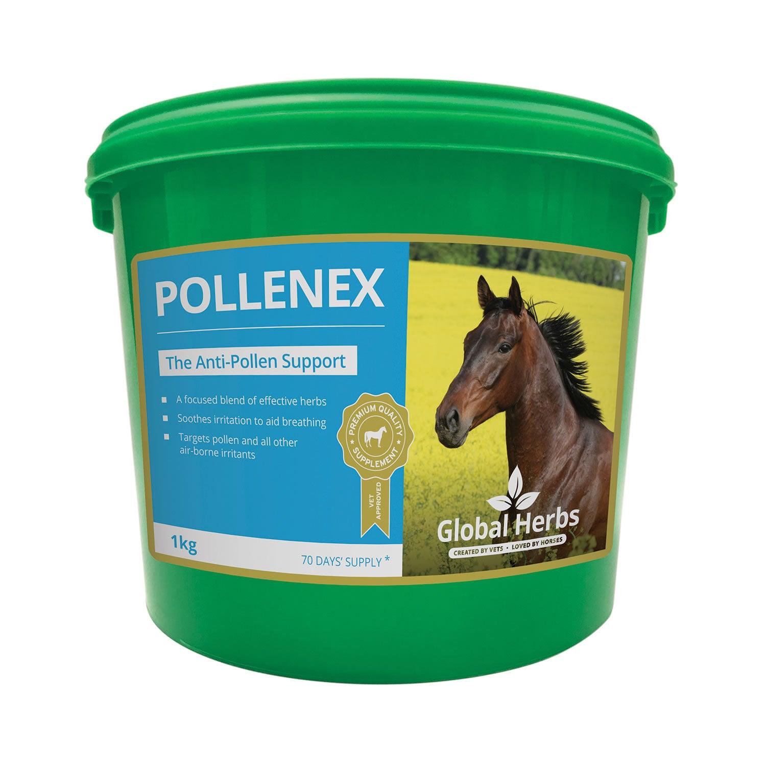 Global Herbs Pollenex 1Kg - Ormskirk Pets