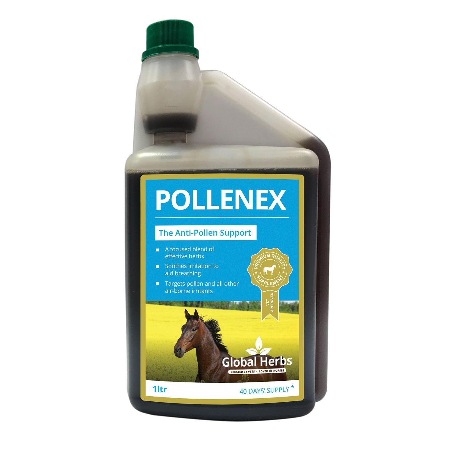 Global Herbs Pollenex Syrup 1Ltr - Ormskirk Pets