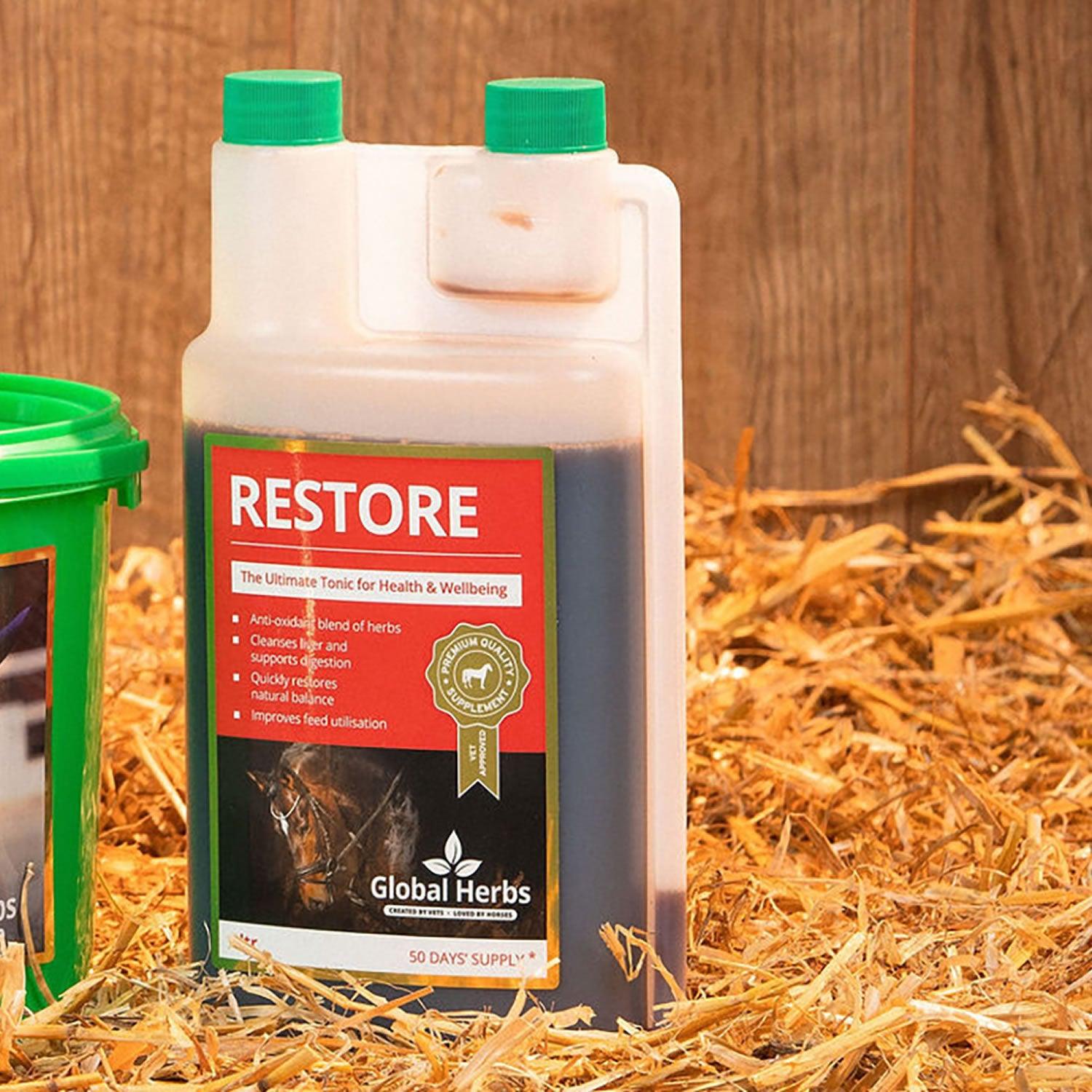 Global Herbs Restore Liquid 1Ltr - Ormskirk Pets