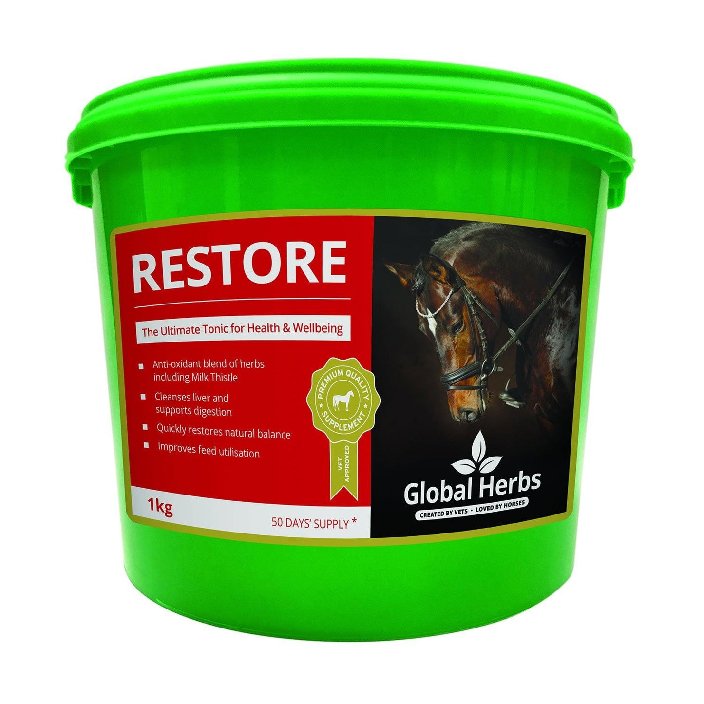 Global Herbs Restore 1Kg - Ormskirk Pets