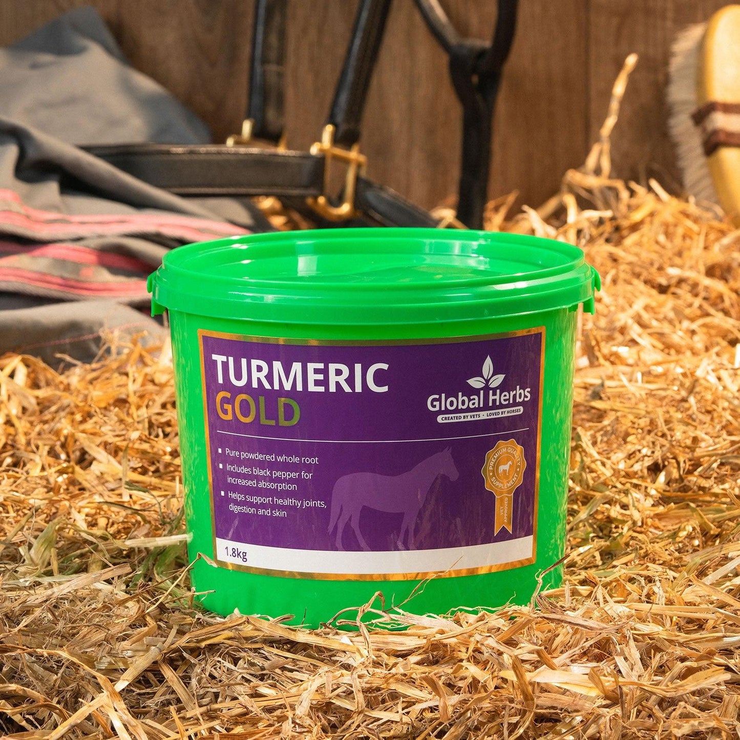 Global Herbs Turmeric Gold 1.8Kg - Ormskirk Pets