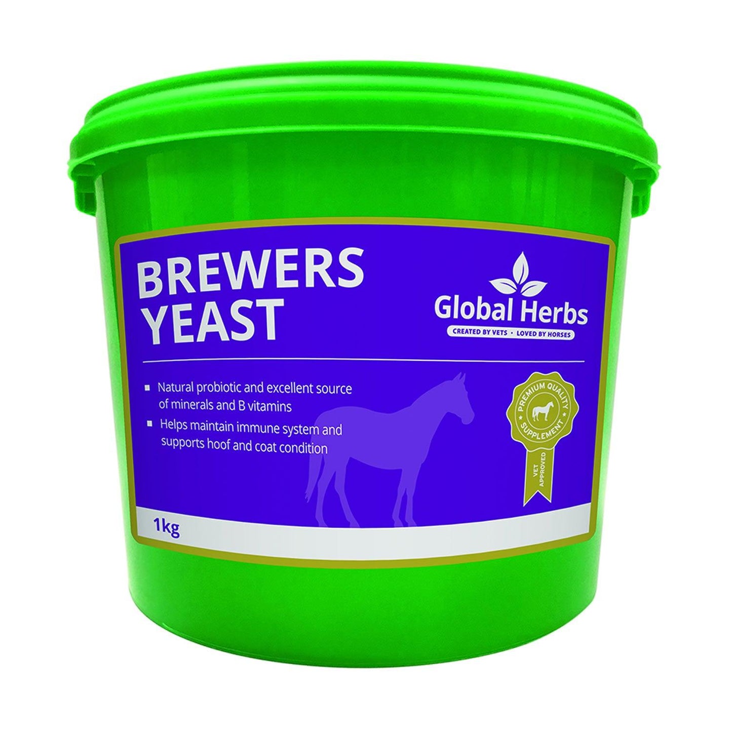 Global Herbs Brewers Yeast 1Kg - Ormskirk Pets