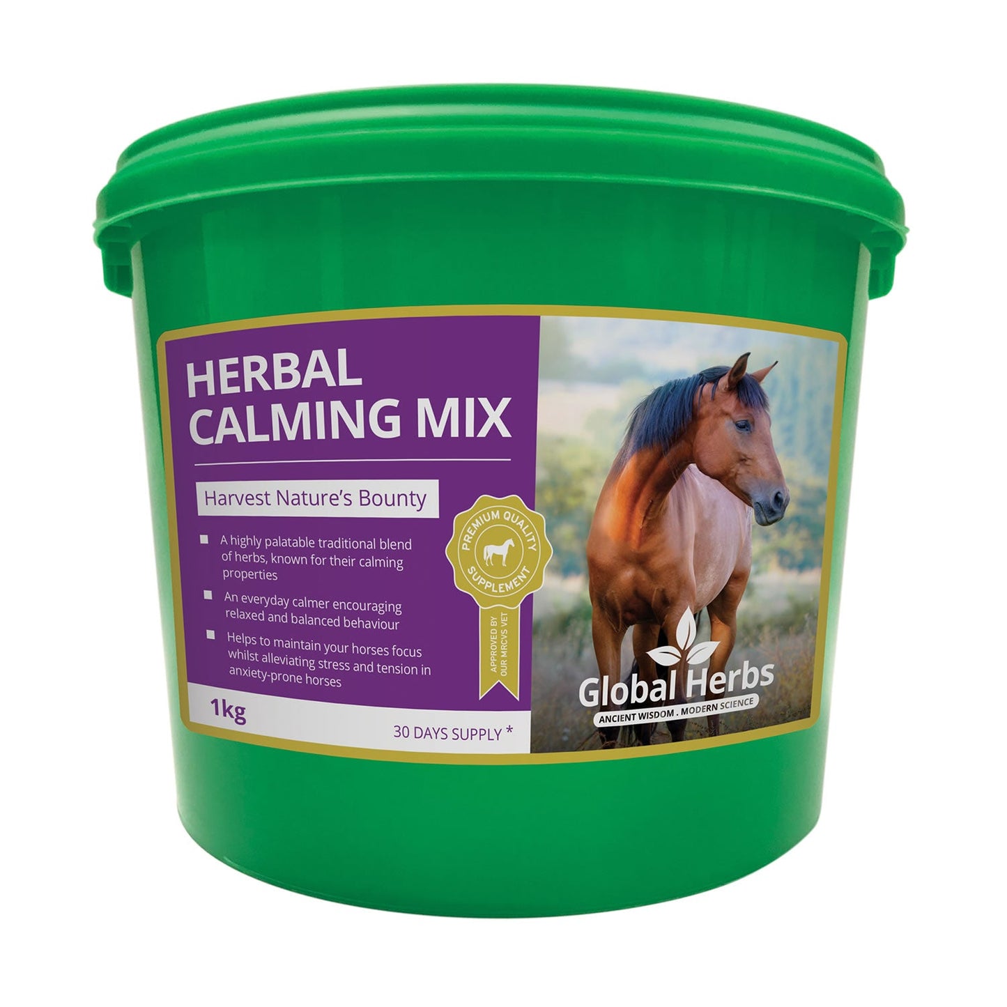 GLOBAL HERBS HERBAL CALMING MIX  1 KG