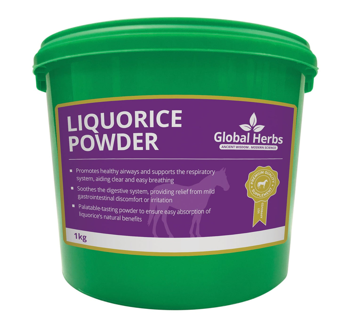 GLOBAL HERBS LIQUORICE POWDER  1 KG