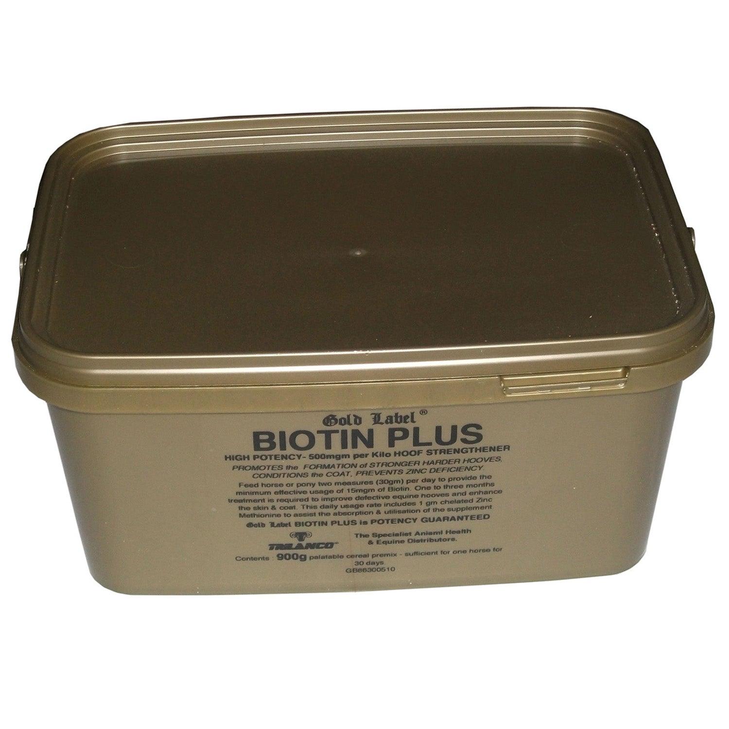 Gold Label Biotin Plus 900G - Ormskirk Pets