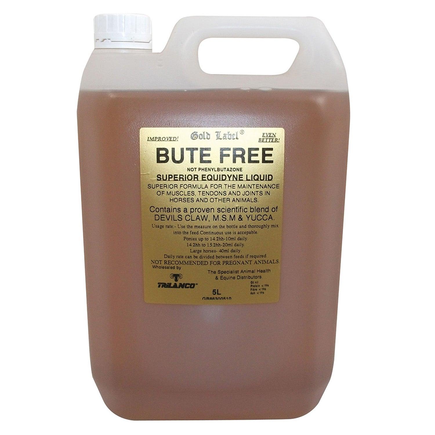 Gold Label Bute Free 5Ltr - Ormskirk Pets