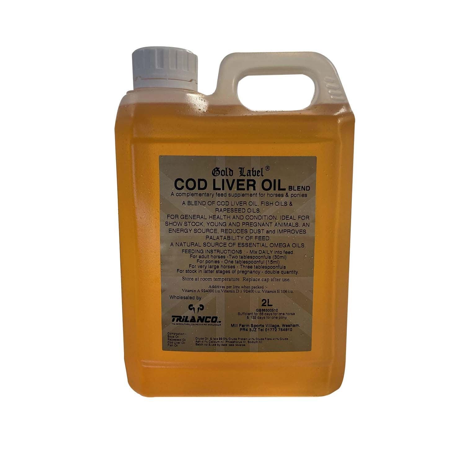 Gold Label Cod Liver Oil 2Ltr - Ormskirk Pets