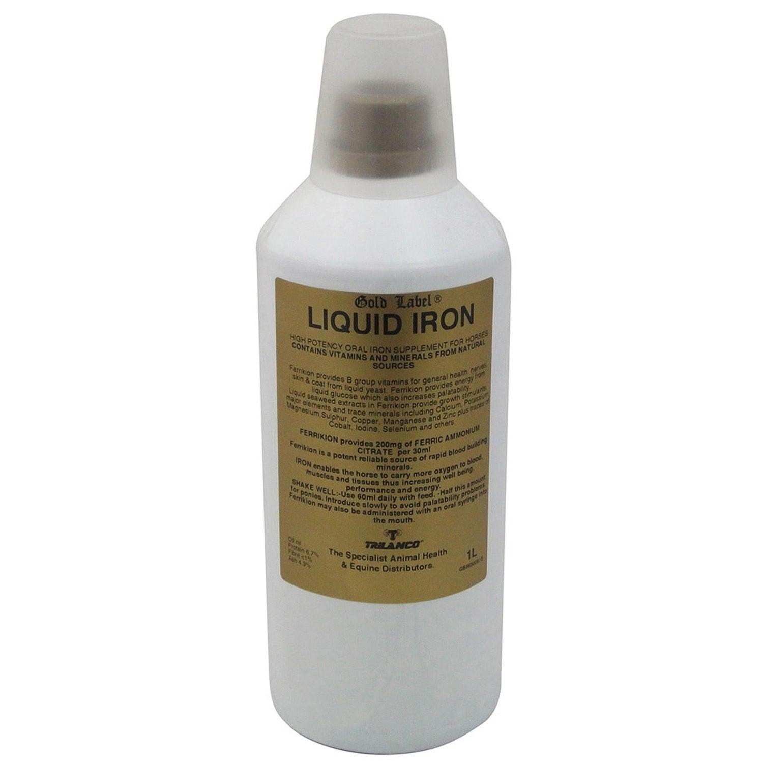 Gold Label Liquid Iron 1Ltr - Ormskirk Pets