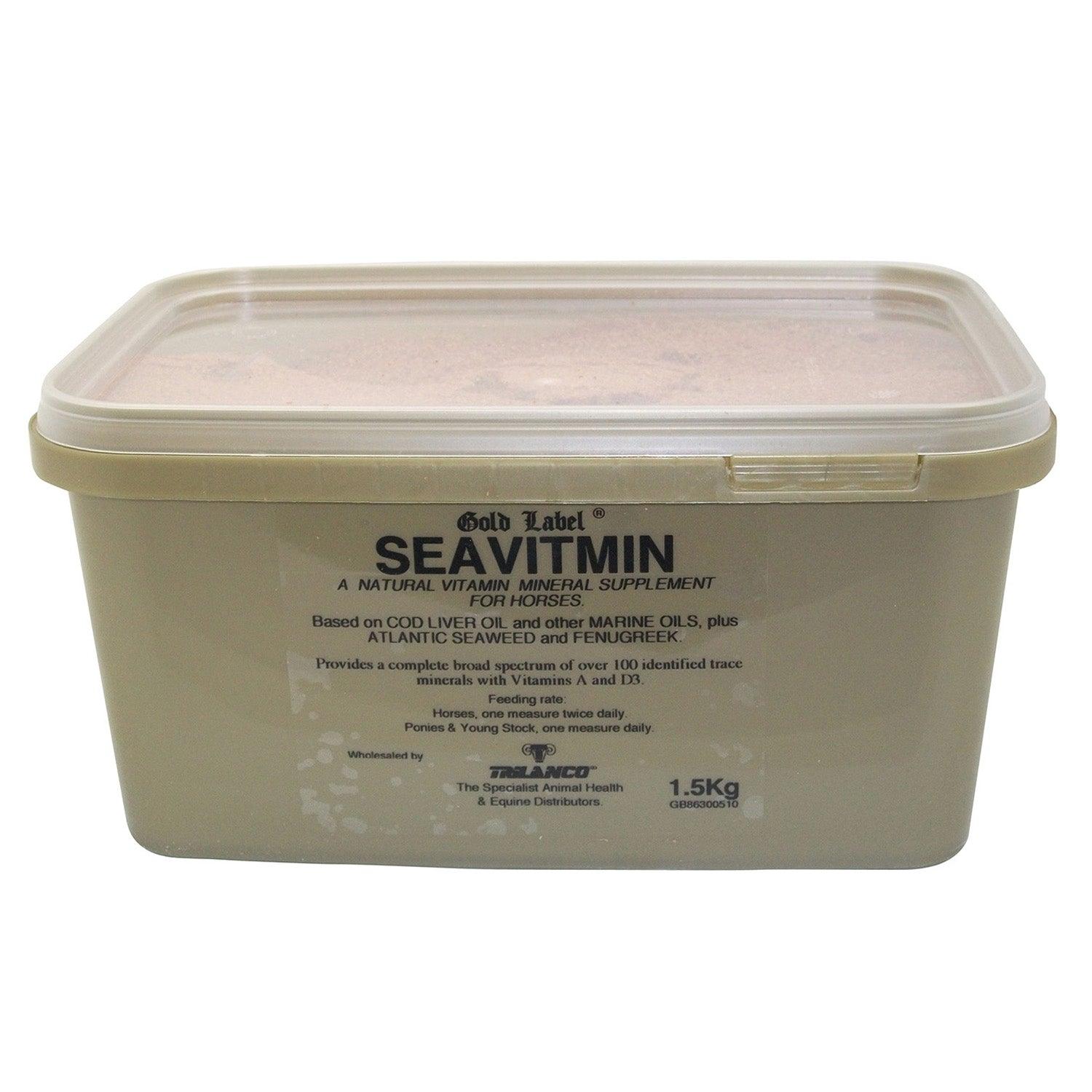 Gold Label Seavitmin 1.5Kg - Ormskirk Pets