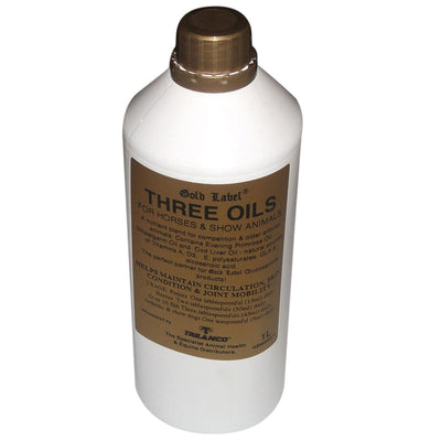 Gold Label Three Oils 1Ltr - Ormskirk Pets