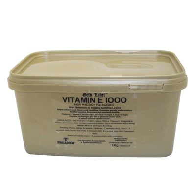 Gold Label Vitamin E 1000 1Kg - Ormskirk Pets