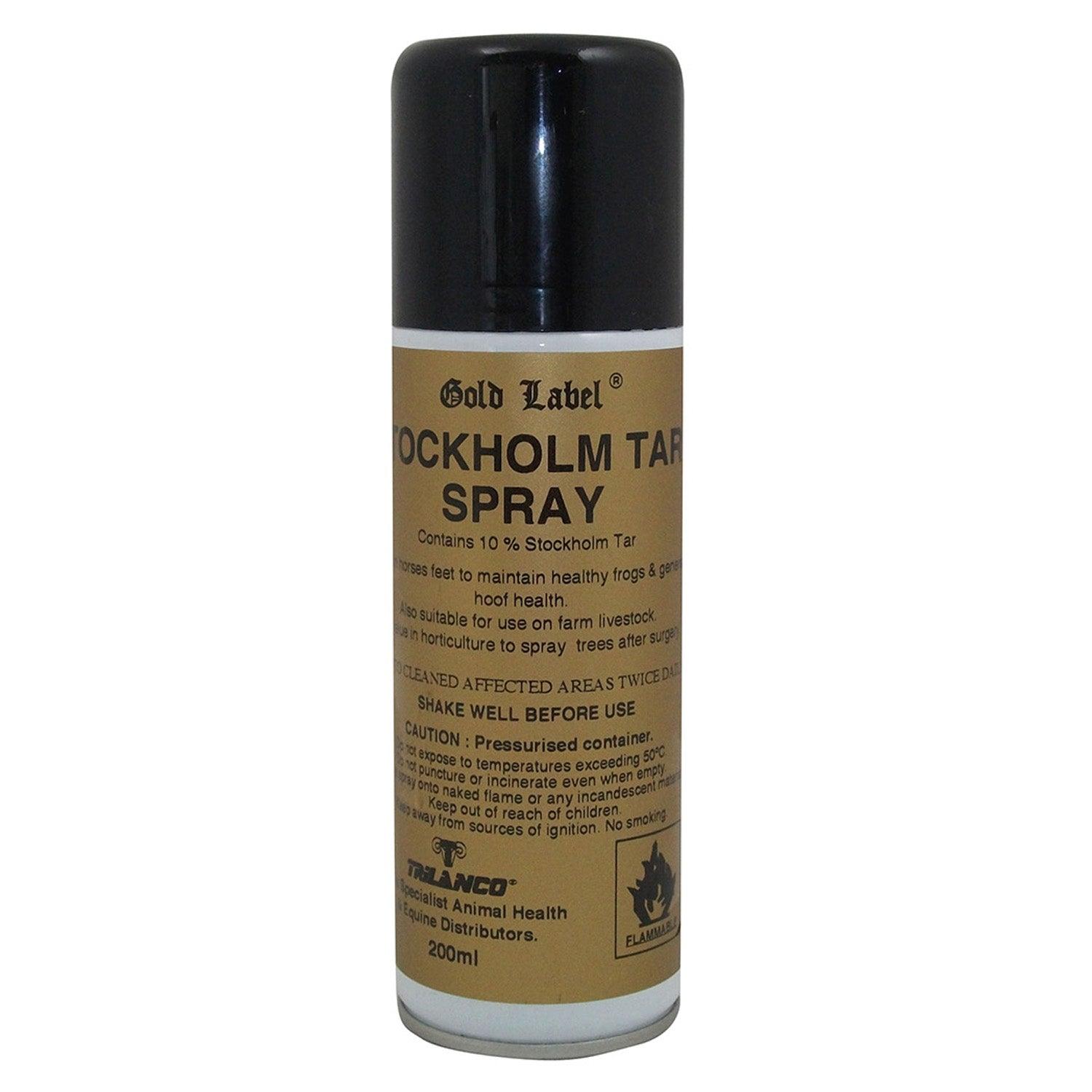 Gold Label Stockholm Tar Spray 200ml - Ormskirk Pets