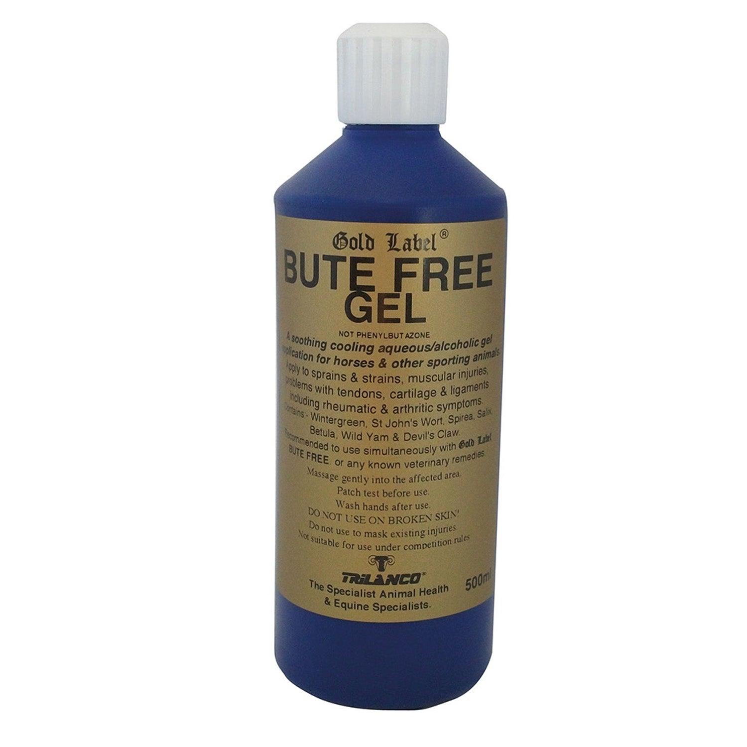 Gold Label Bute Free Gel 500ml - Ormskirk Pets