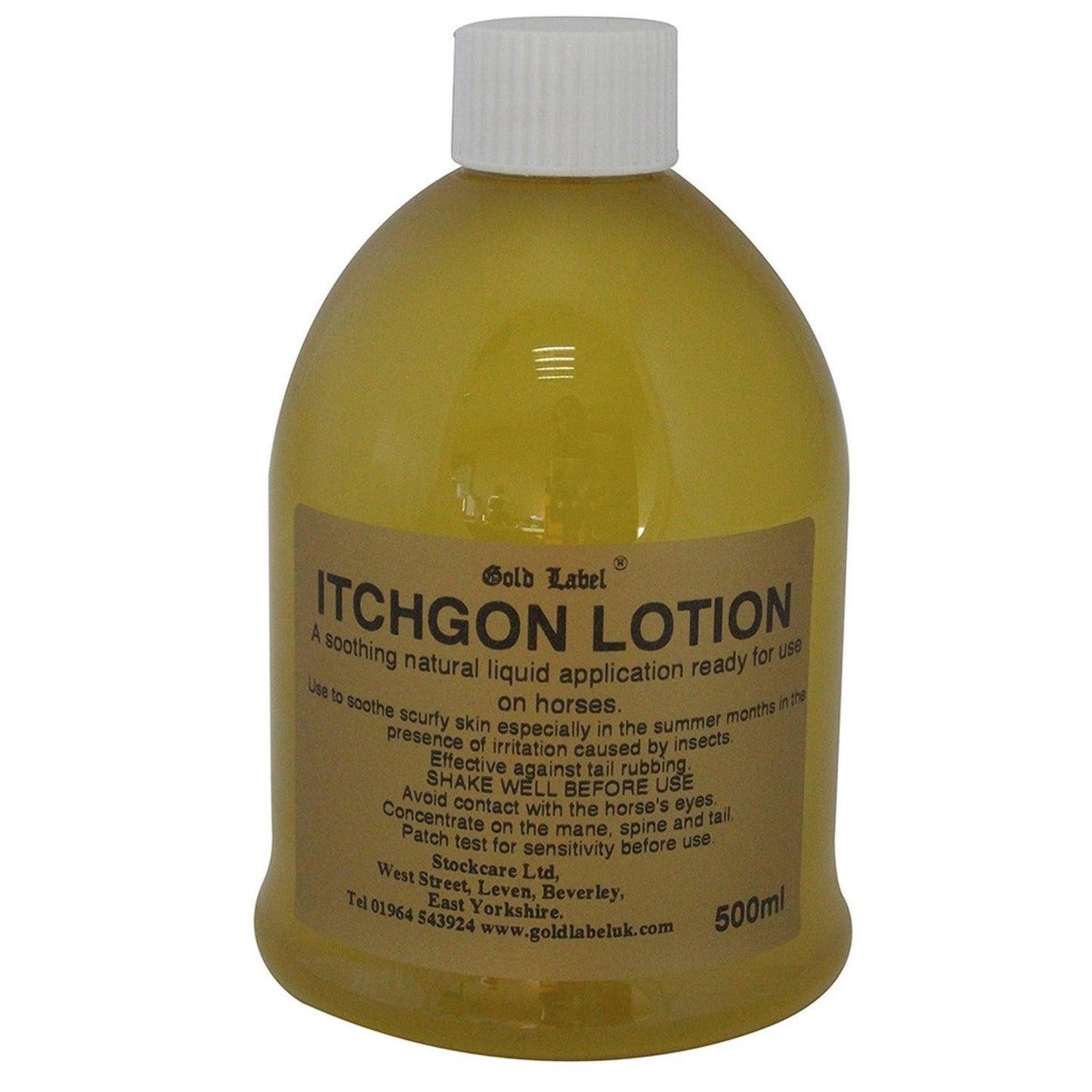 Gold Label Itchgon Lotion 500ml - Ormskirk Pets