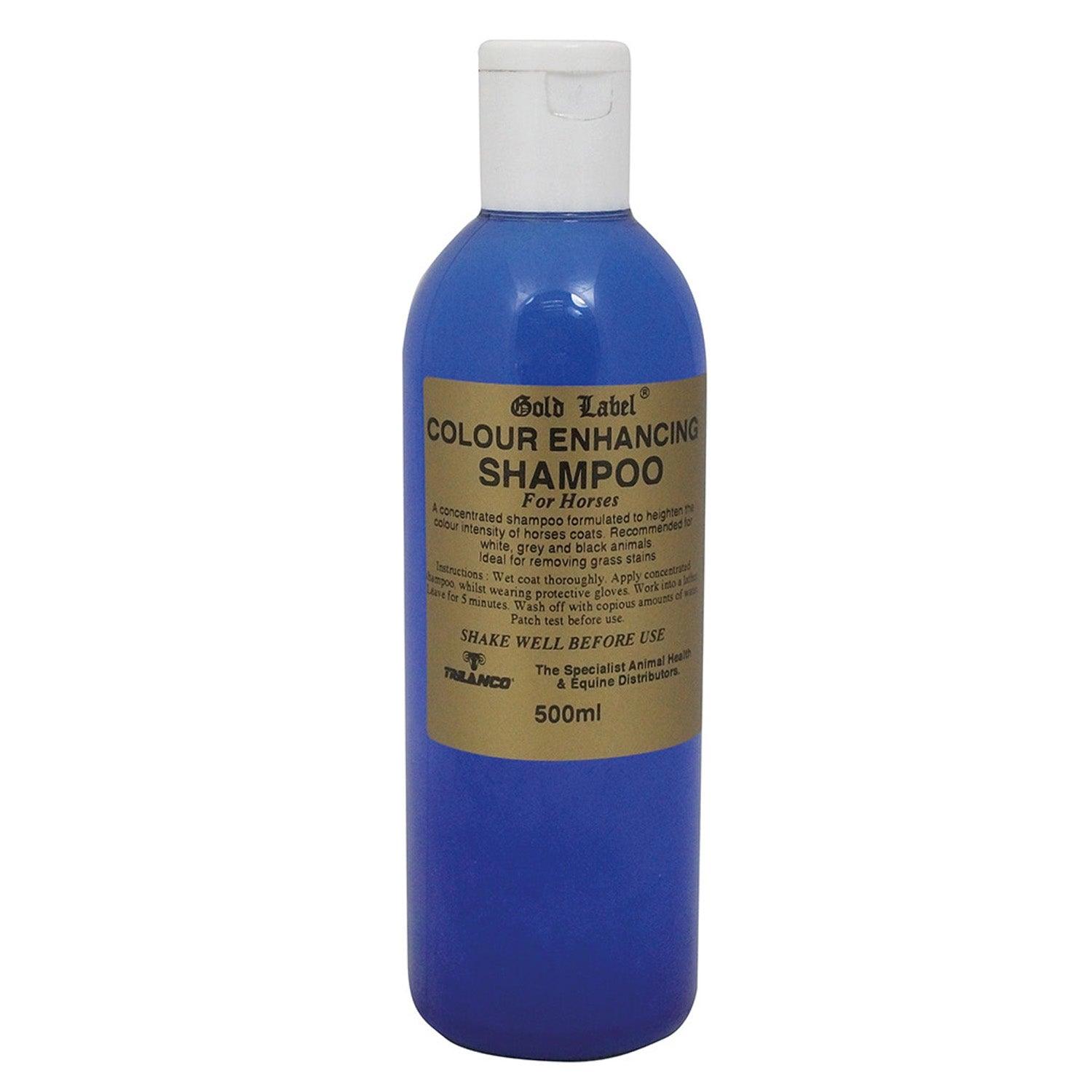 Gold Label Colour Enhancing Shampoo 500ml - Ormskirk Pets