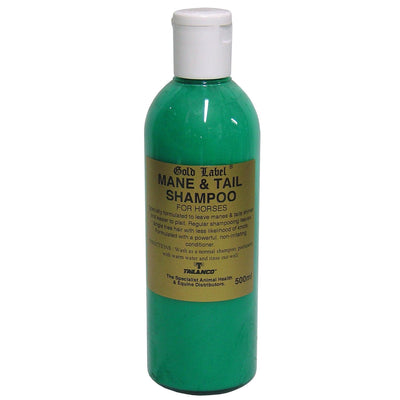 Gold Label Mane & Tail Shampoo 500ml - Ormskirk Pets