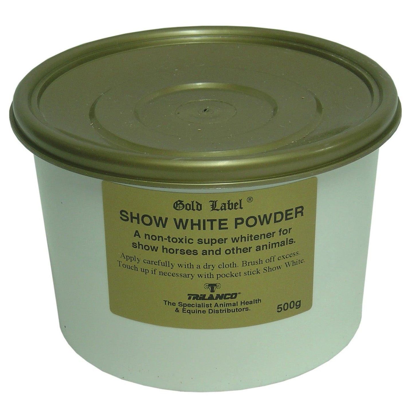 Gold Label Show White Powder 500g - Ormskirk Pets