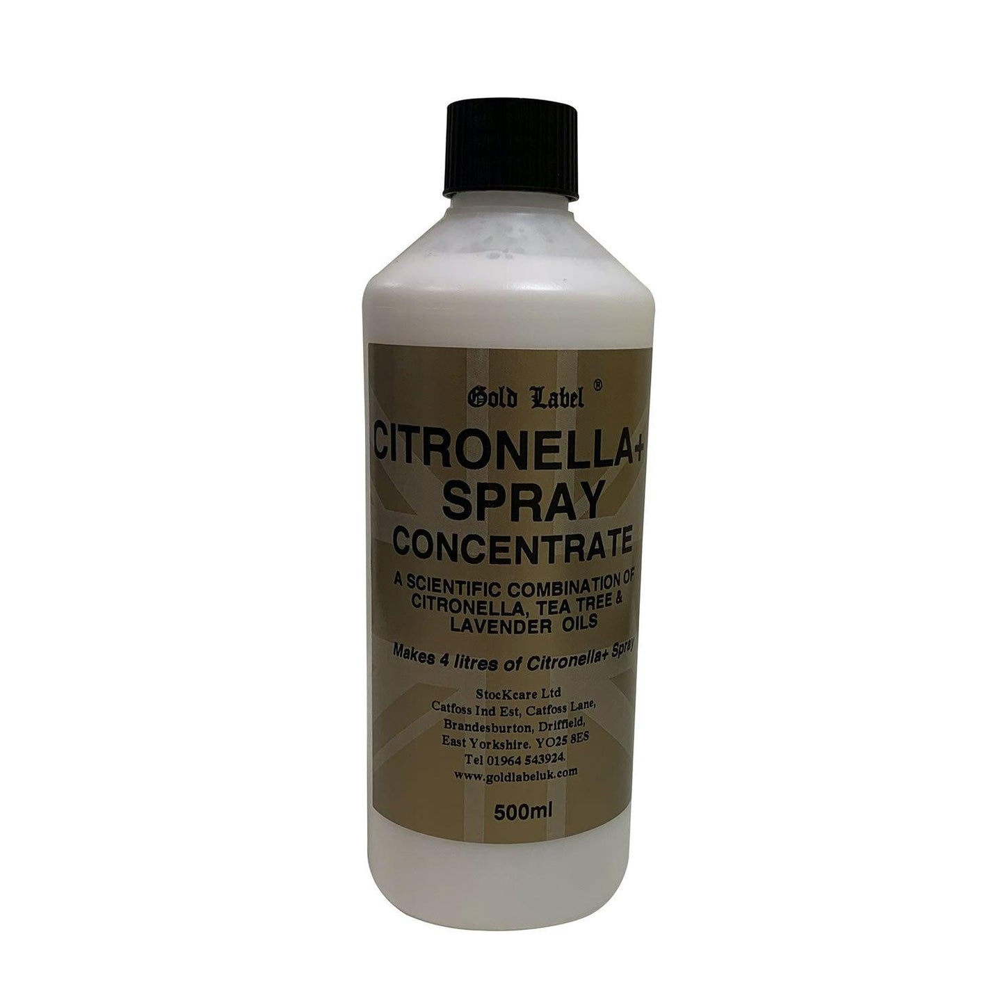 Gold Label Citronella + Spray Concentrate 500ml - Ormskirk Pets