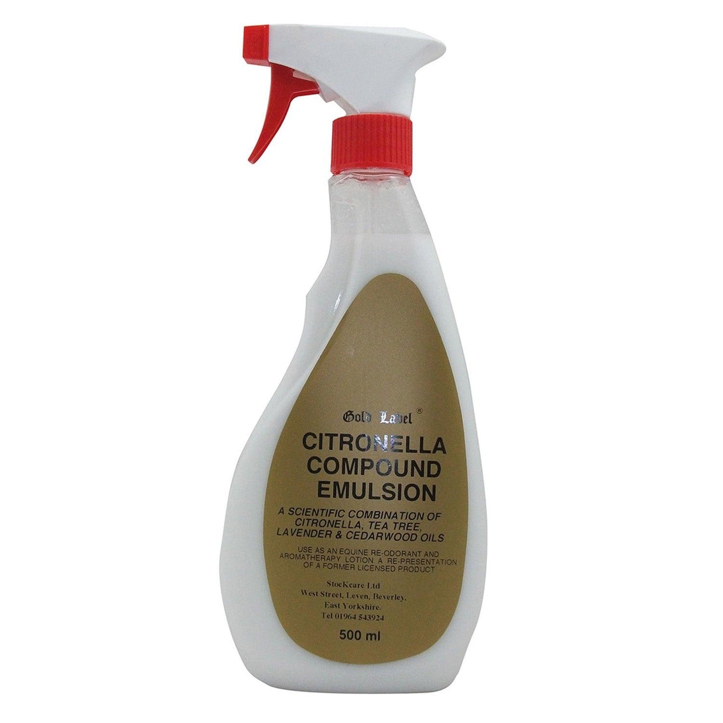 Gold Label Citronella Spray 500ml - Ormskirk Pets