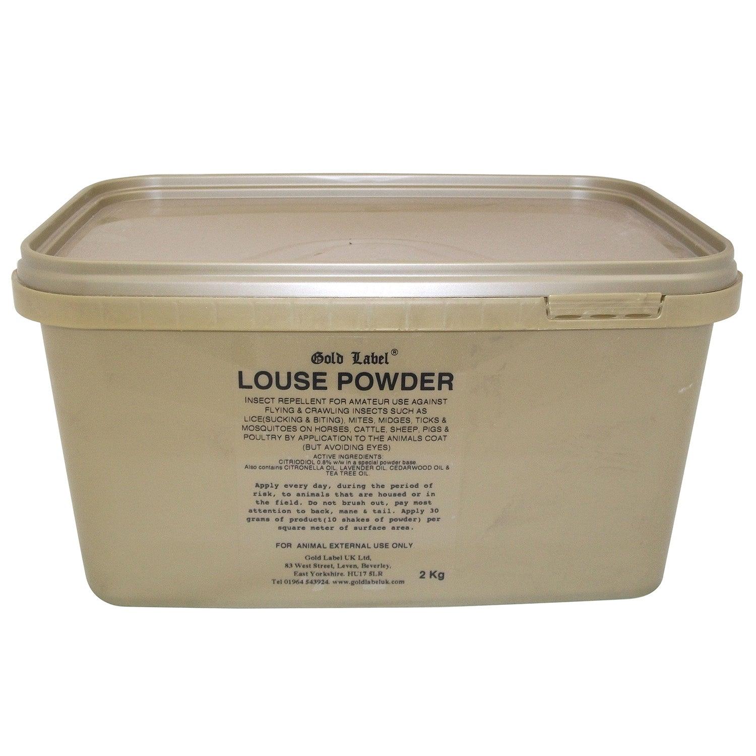 Gold Label Louse Powder 2kg - Ormskirk Pets