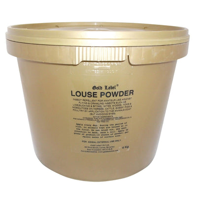 Gold Label Louse Powder 4kg - Ormskirk Pets