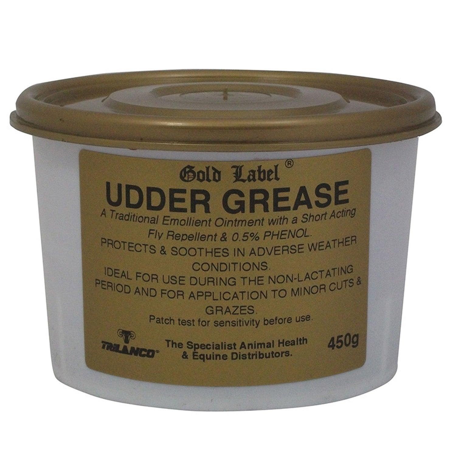 Gold Label Udder Grease 450g - Ormskirk Pets