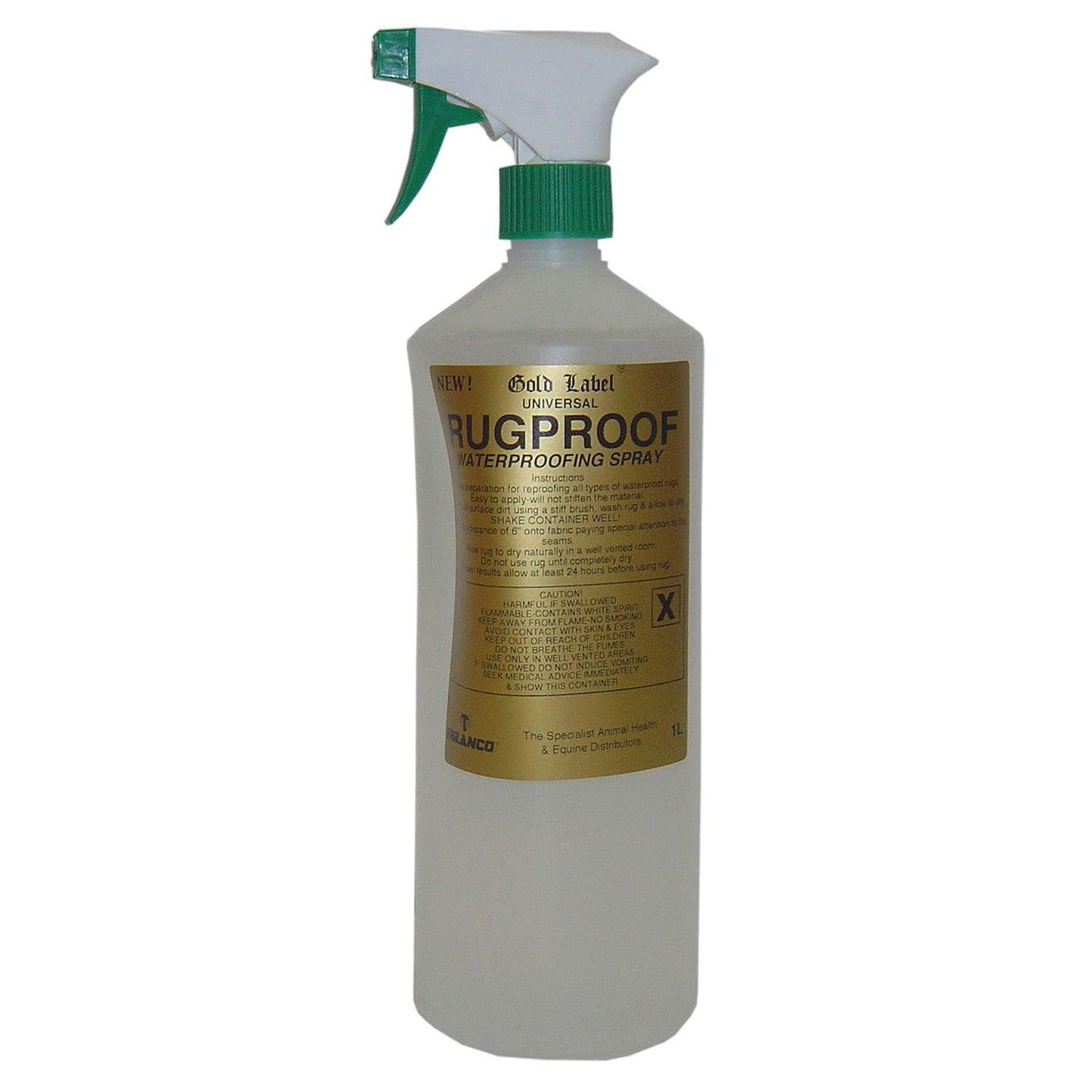 Gold Label Universal Rugproof Spray 1ltr - Ormskirk Pets