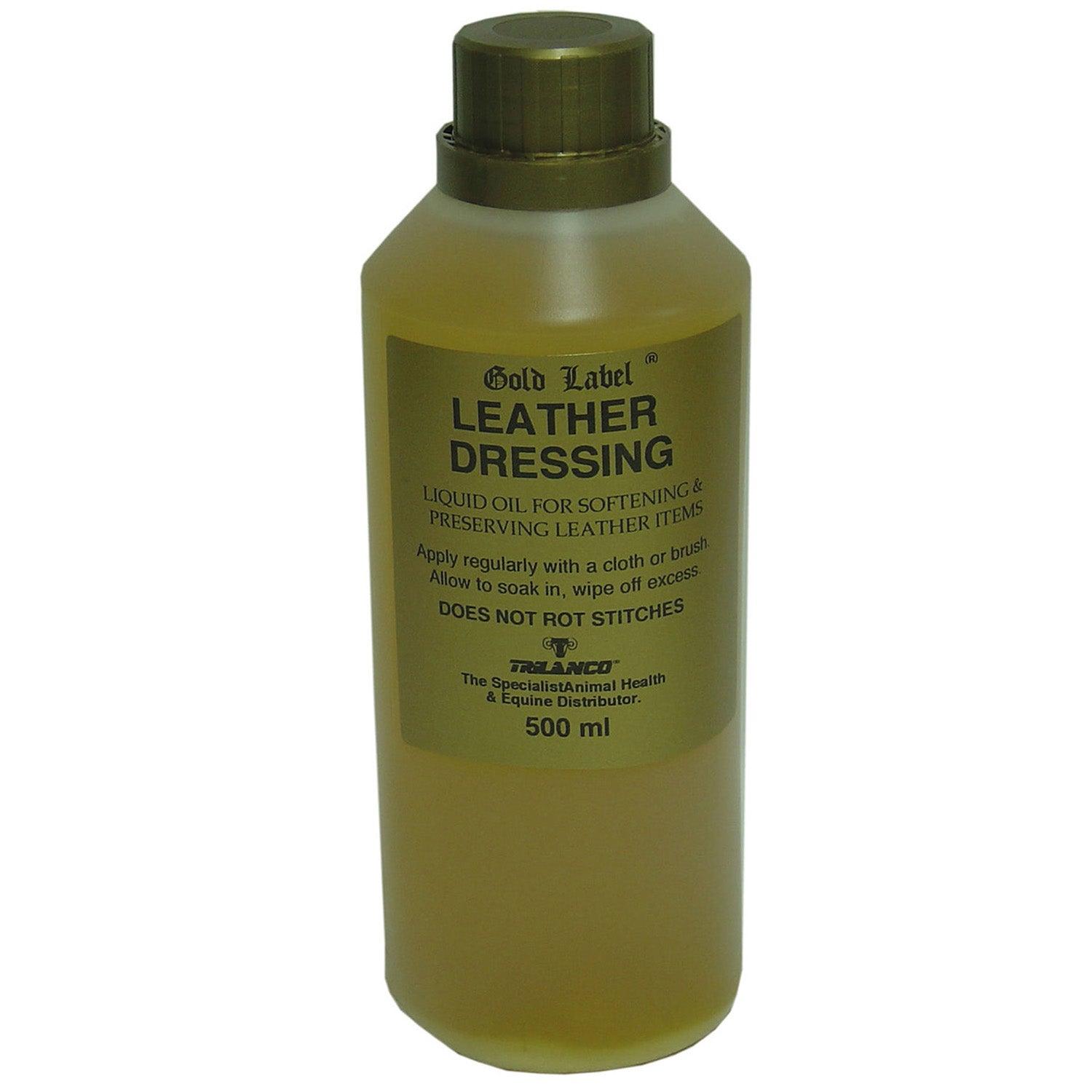 Gold Label Leather Dressing 500ml - Ormskirk Pets