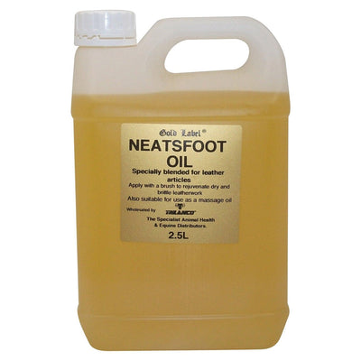 Gold Label Neatsfoot Oil 2.5ltr - Ormskirk Pets