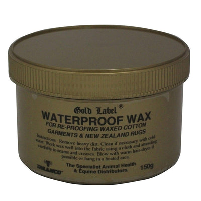 Gold Label Waterproof Wax 150g - Ormskirk Pets