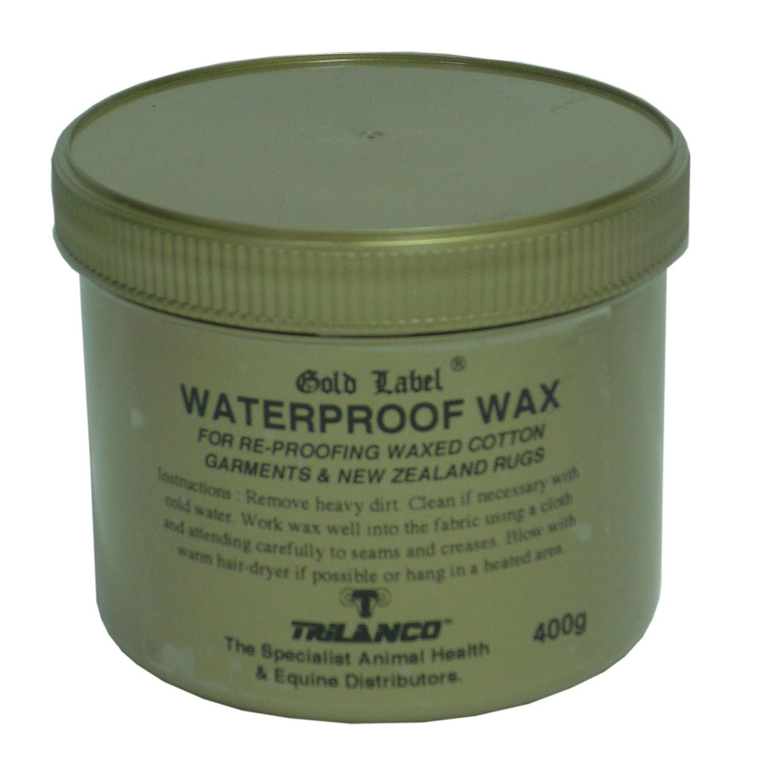 Gold Label Waterproof Wax 400g - Ormskirk Pets