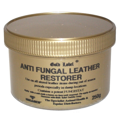 Gold Label Anti Fungal Leather Restorer 250g - Ormskirk Pets