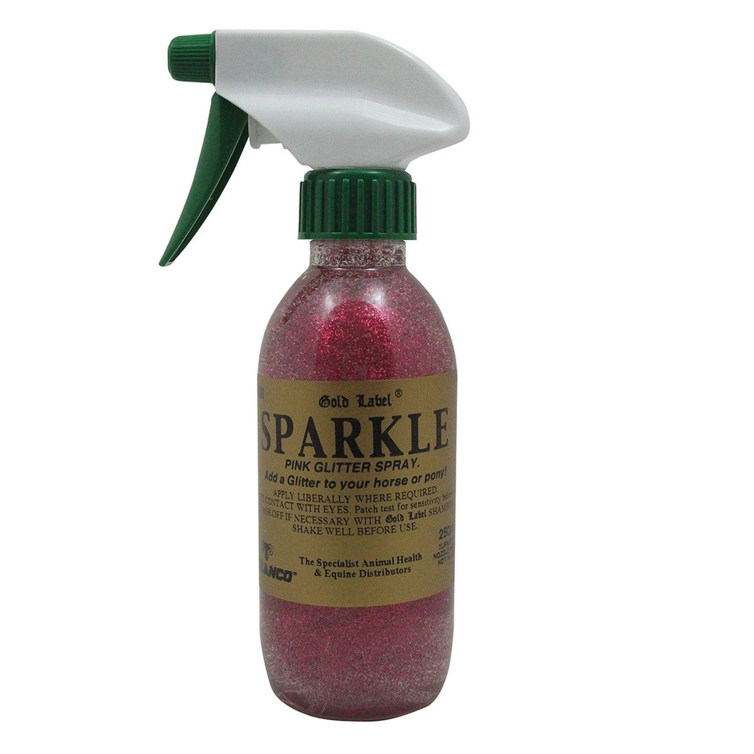 Gold Label Sparkle Glitter Spray Pink X 250ml - Ormskirk Pets