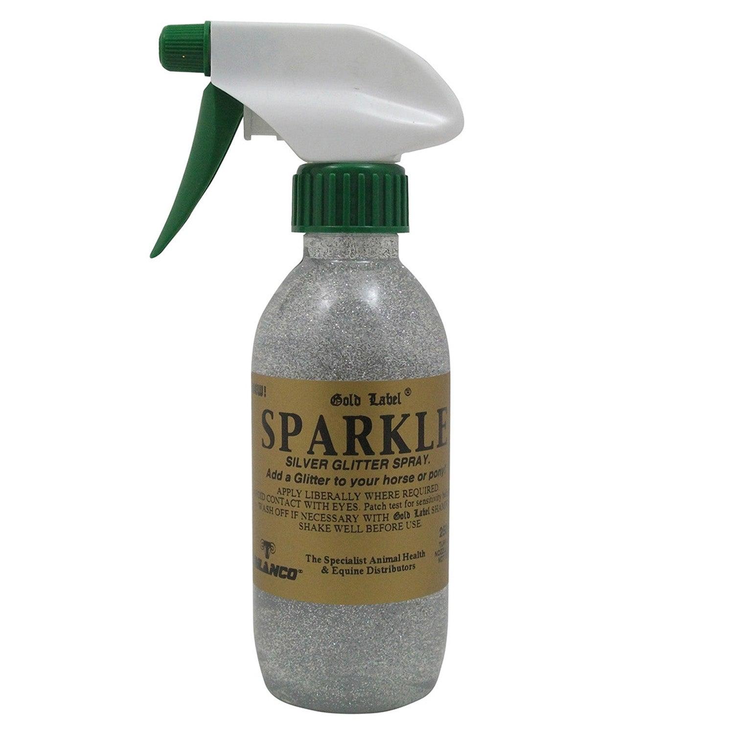 Gold Label Sparkle Glitter Spray Silver X 250ml - Ormskirk Pets