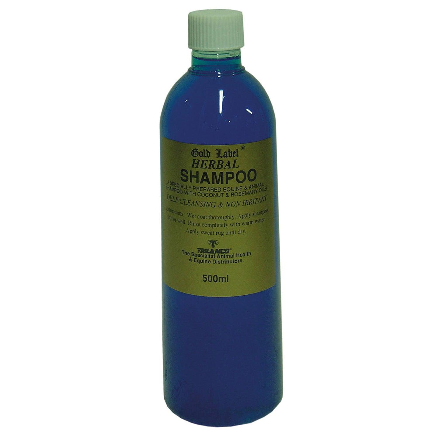 Gold Label Stock Shampoo Herbal 500ml - Ormskirk Pets