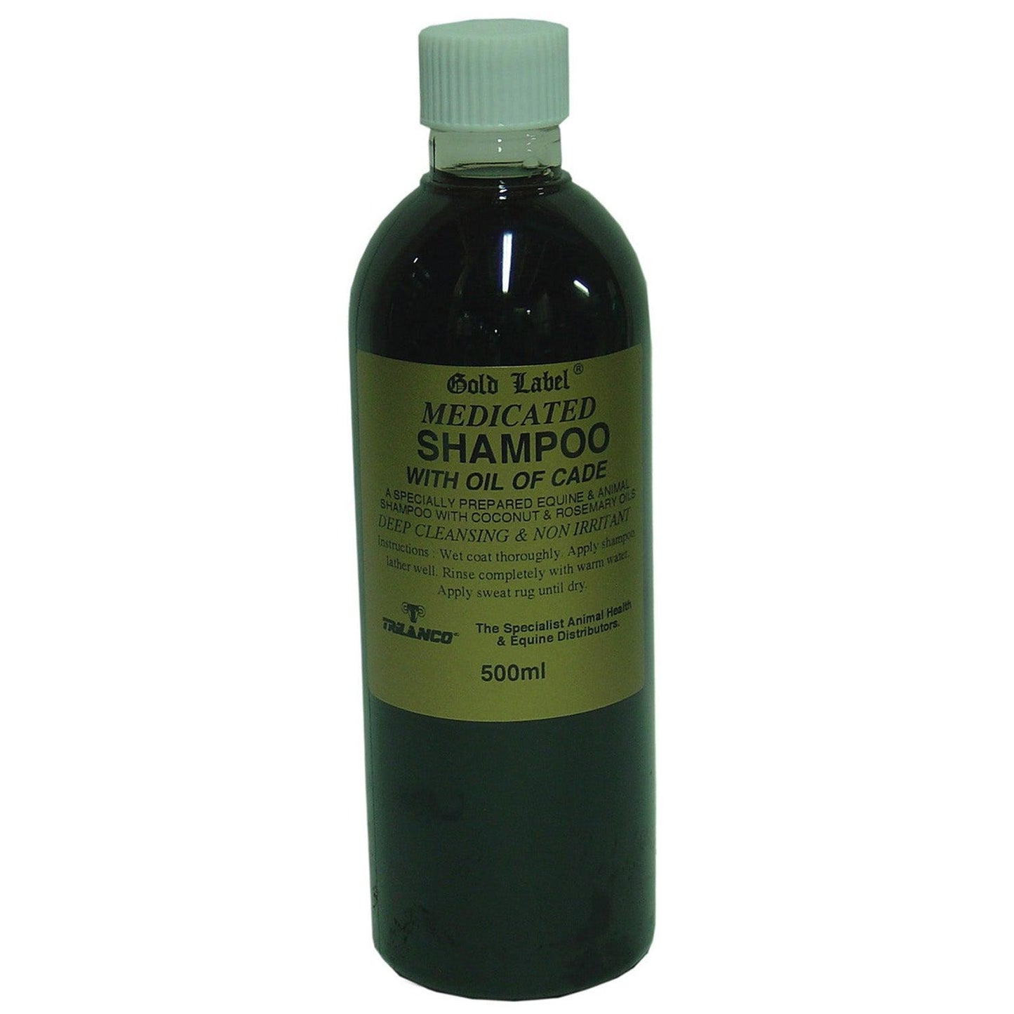 Gold Label Stock Shampoo Medicated 500ml - Ormskirk Pets