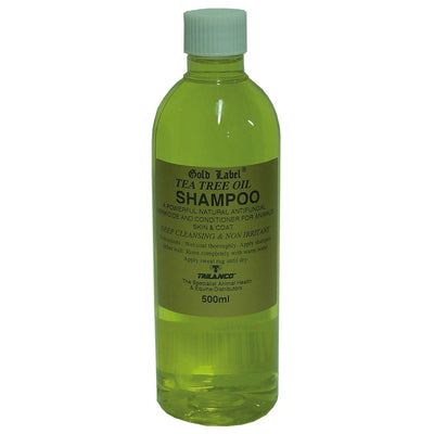 Gold Label Stock Shampoo Tea Tree Oil 500ml - Ormskirk Pets