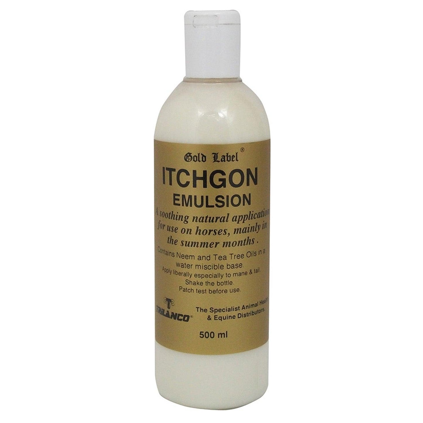 Gold Label Itchgon Emulsion 500ml - Ormskirk Pets