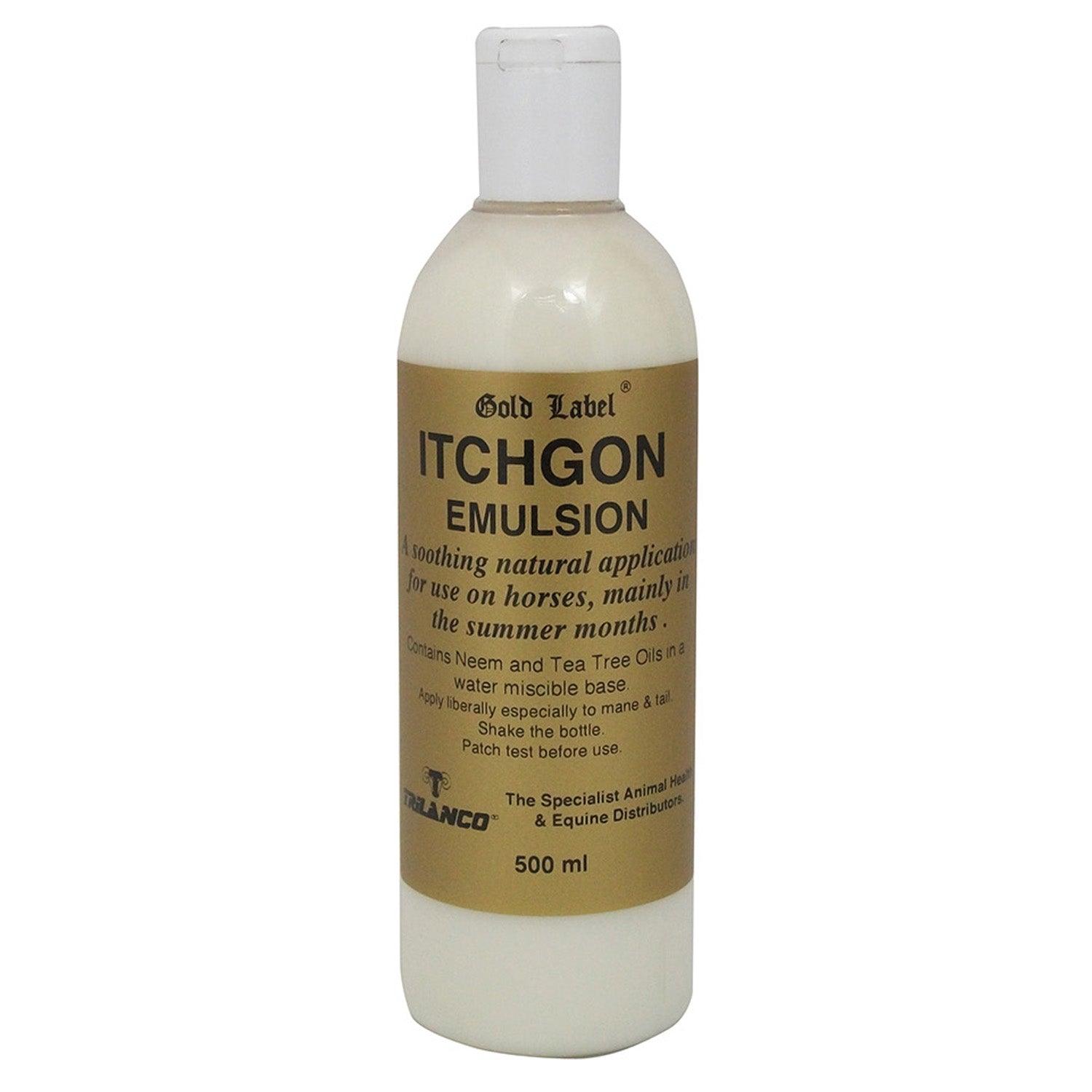 Gold Label Itchgon Emulsion 500ml - Ormskirk Pets