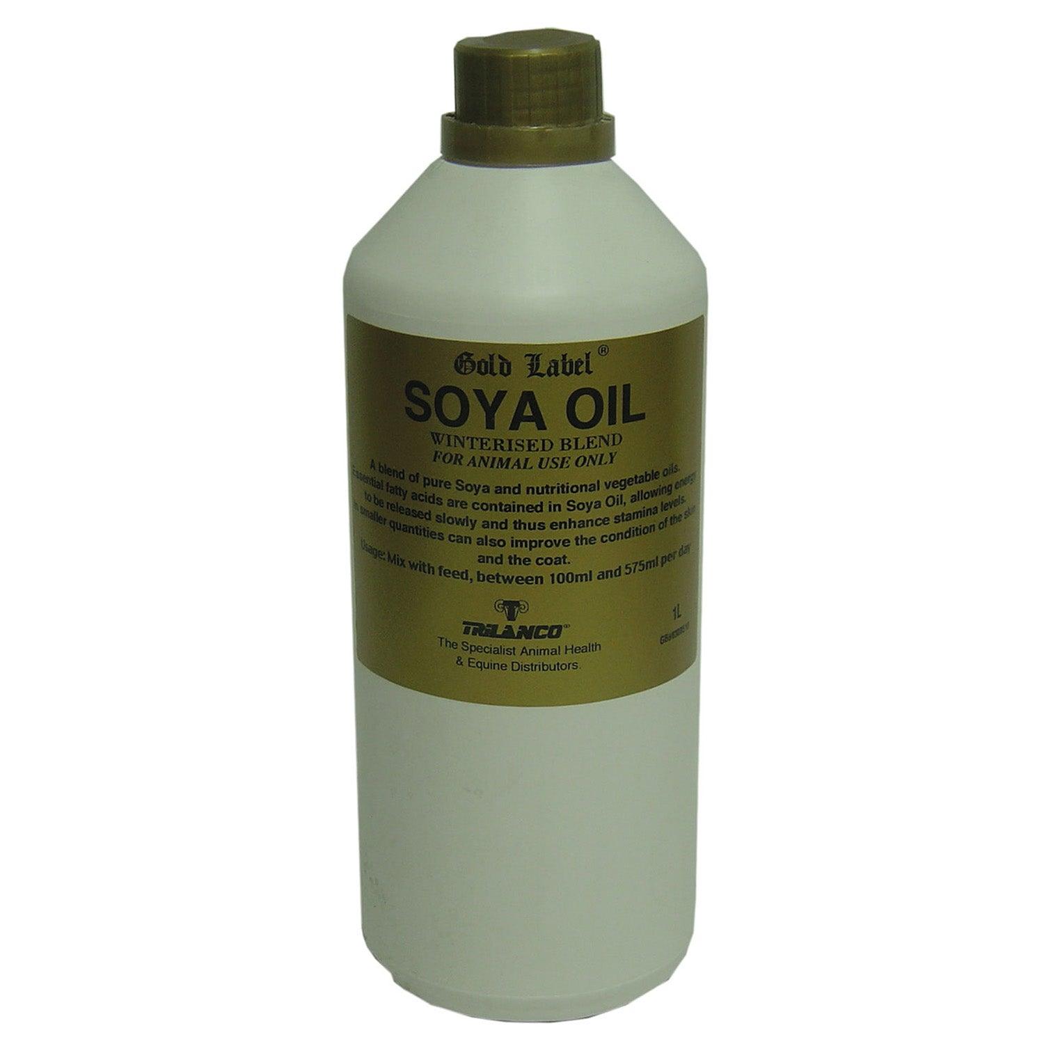 Gold Label Soya Oil 1Ltr - Ormskirk Pets