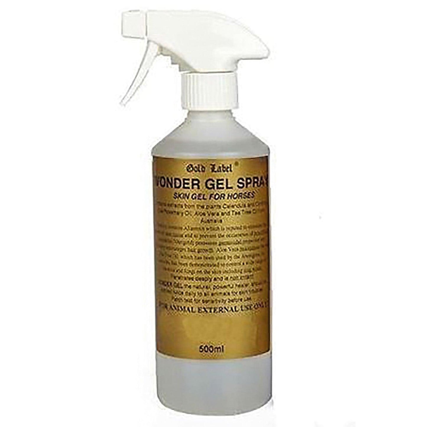 Gold Label Wonder Gel 500ml Spray - Ormskirk Pets