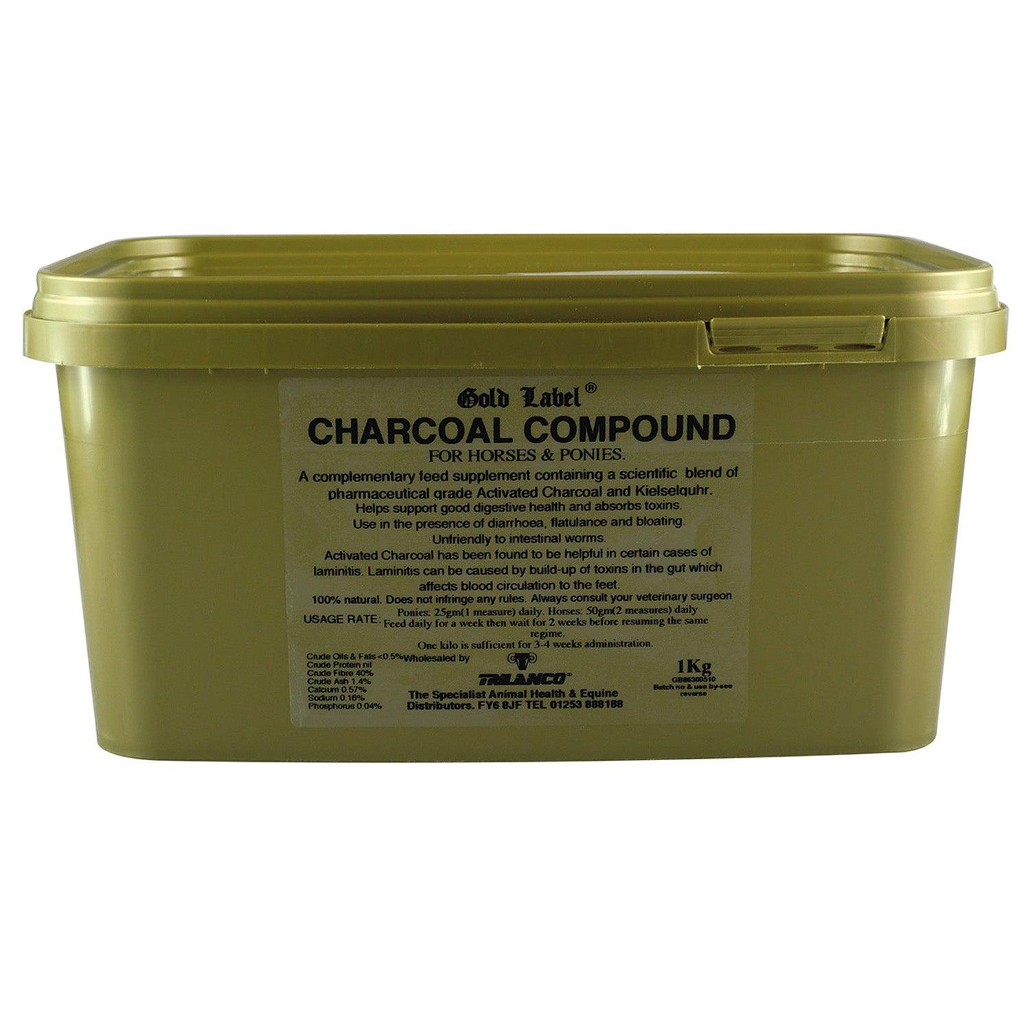 Gold Label Charcoal Compound 1Kg - Ormskirk Pets