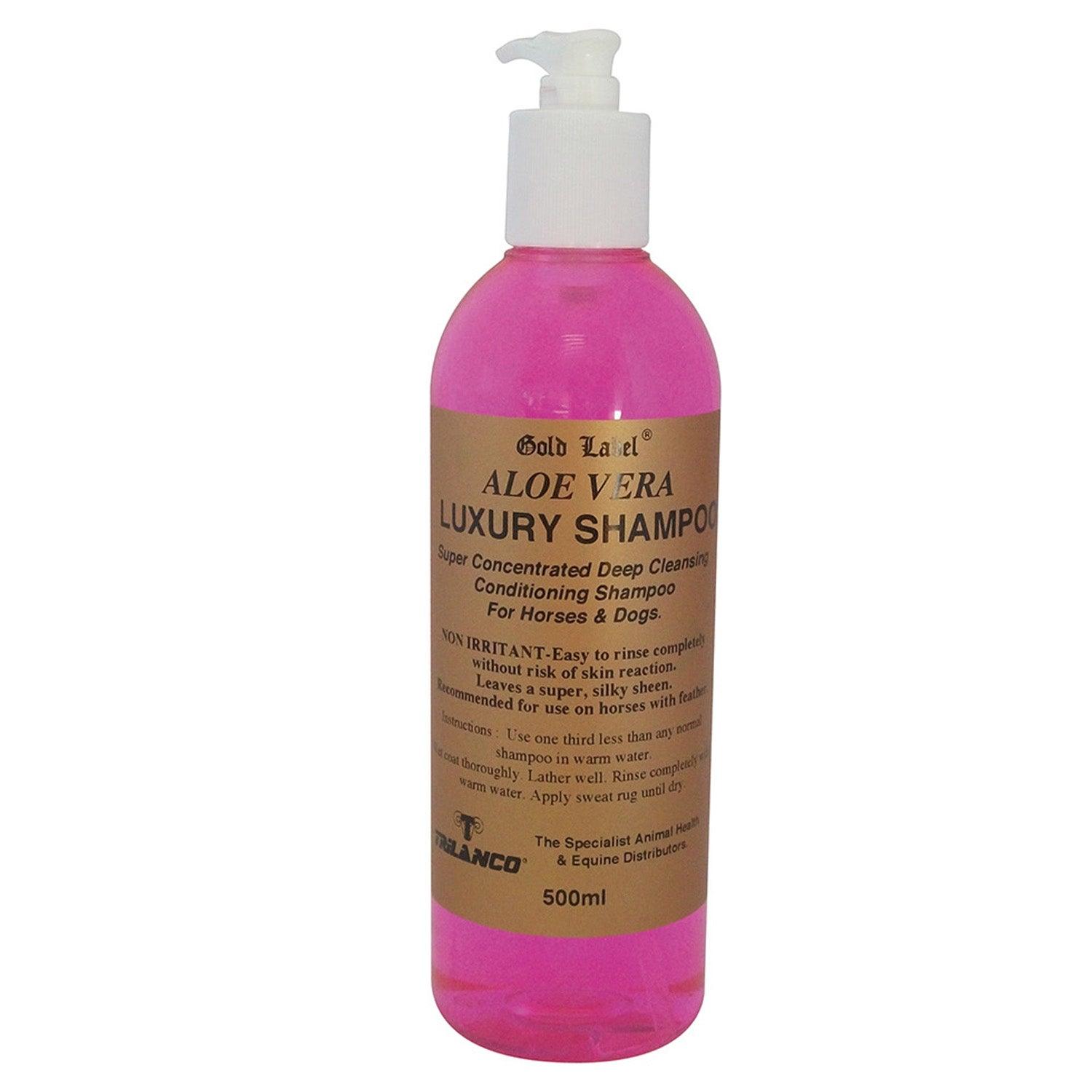 Gold Label Aloe Vera Luxury Shampoo 500ml - Ormskirk Pets