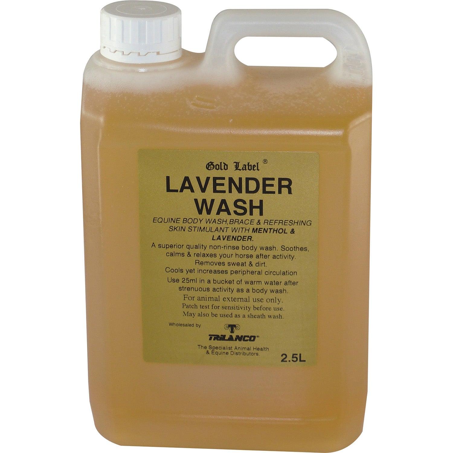 Gold Label Lavender Wash 2.5ltr - Ormskirk Pets