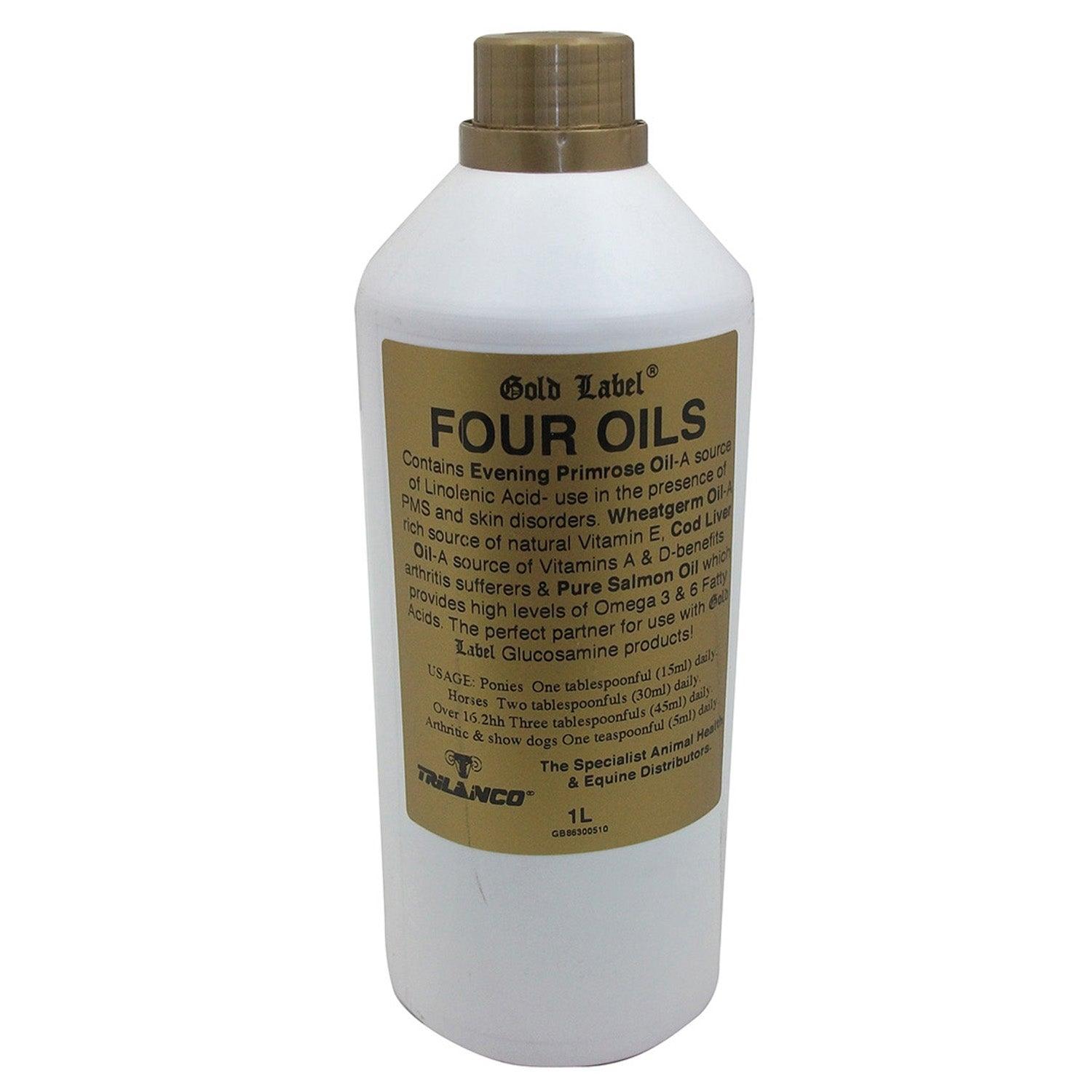 Gold Label Four Oils 1Ltr - Ormskirk Pets