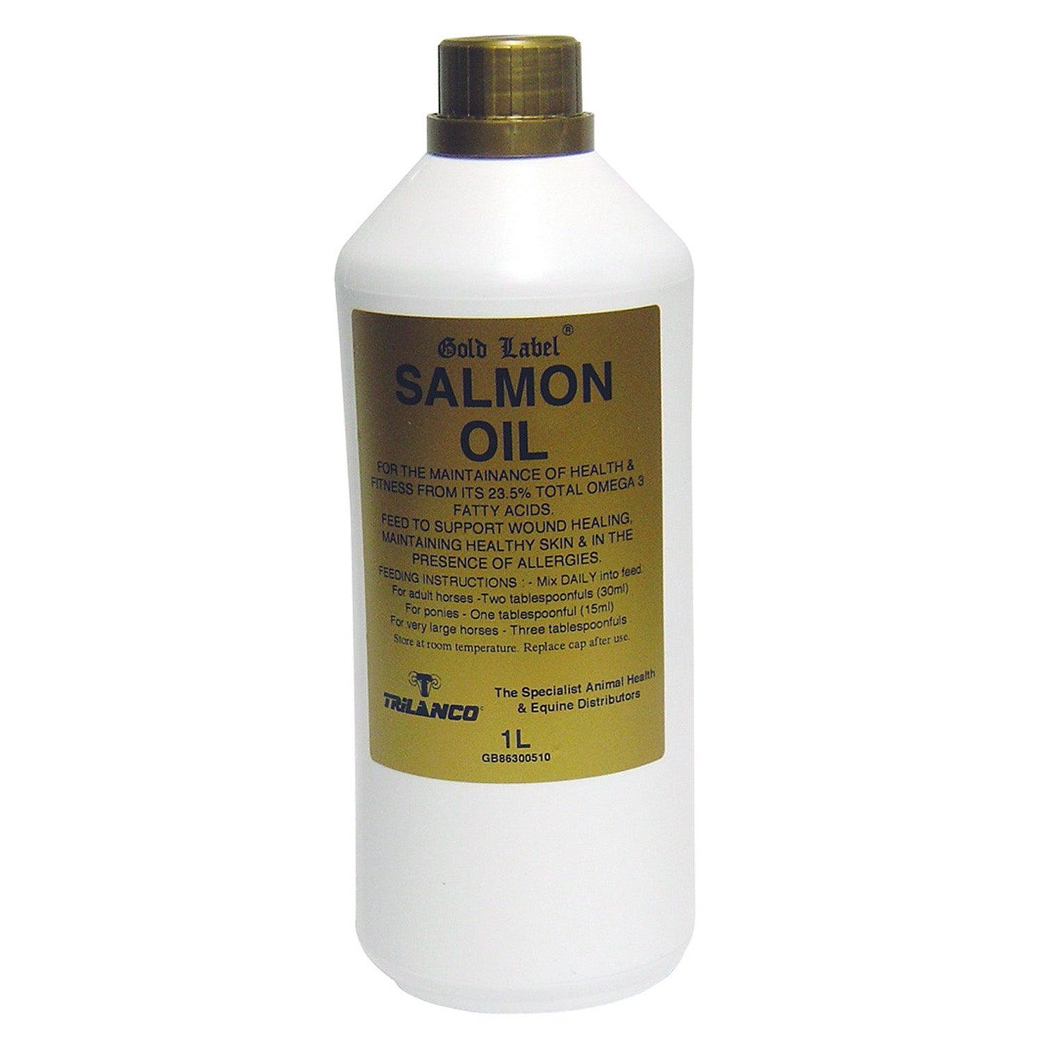 Gold Label Salmon Oil 1Ltr - Ormskirk Pets