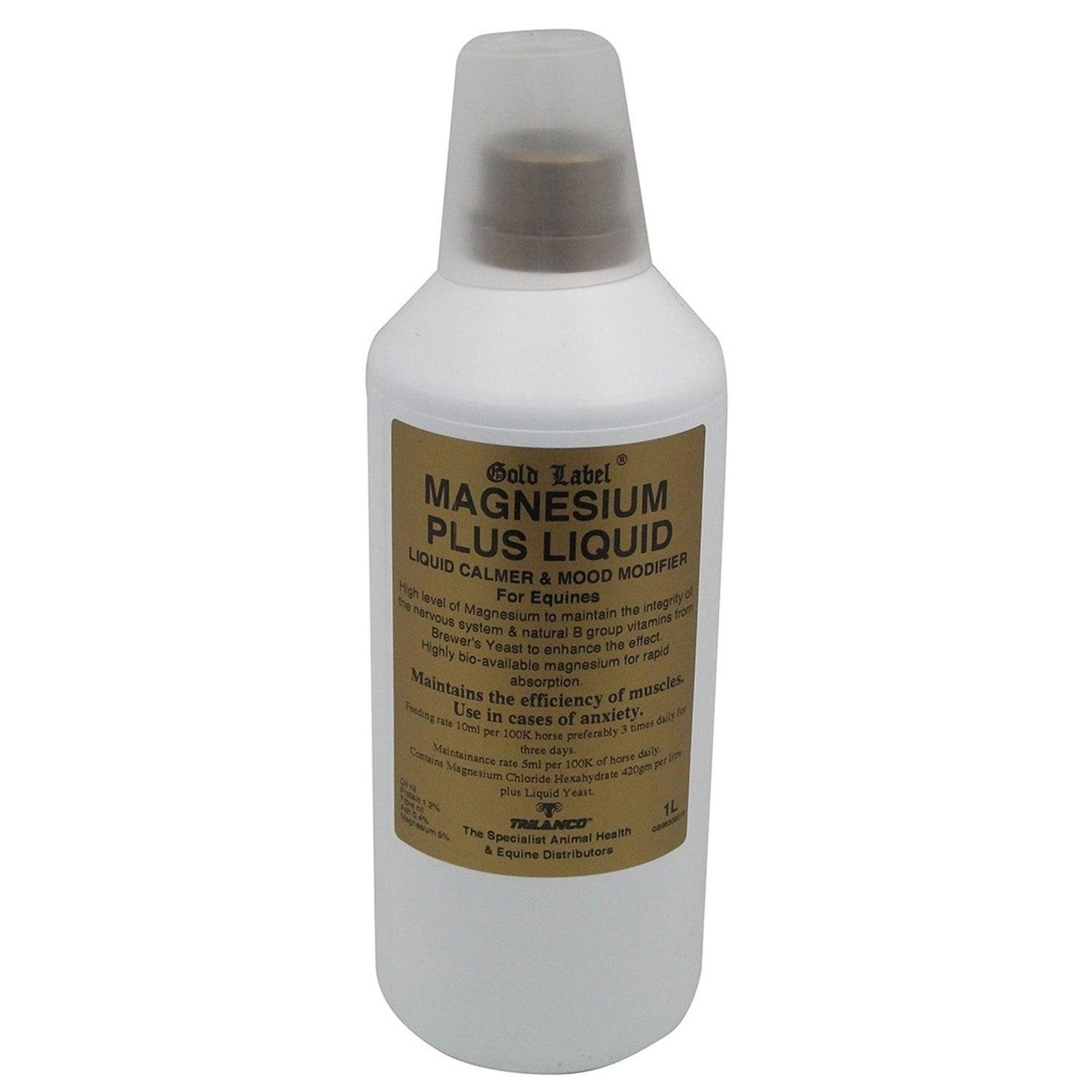 Gold Label Magnesium Plus 1Ltr - Ormskirk Pets