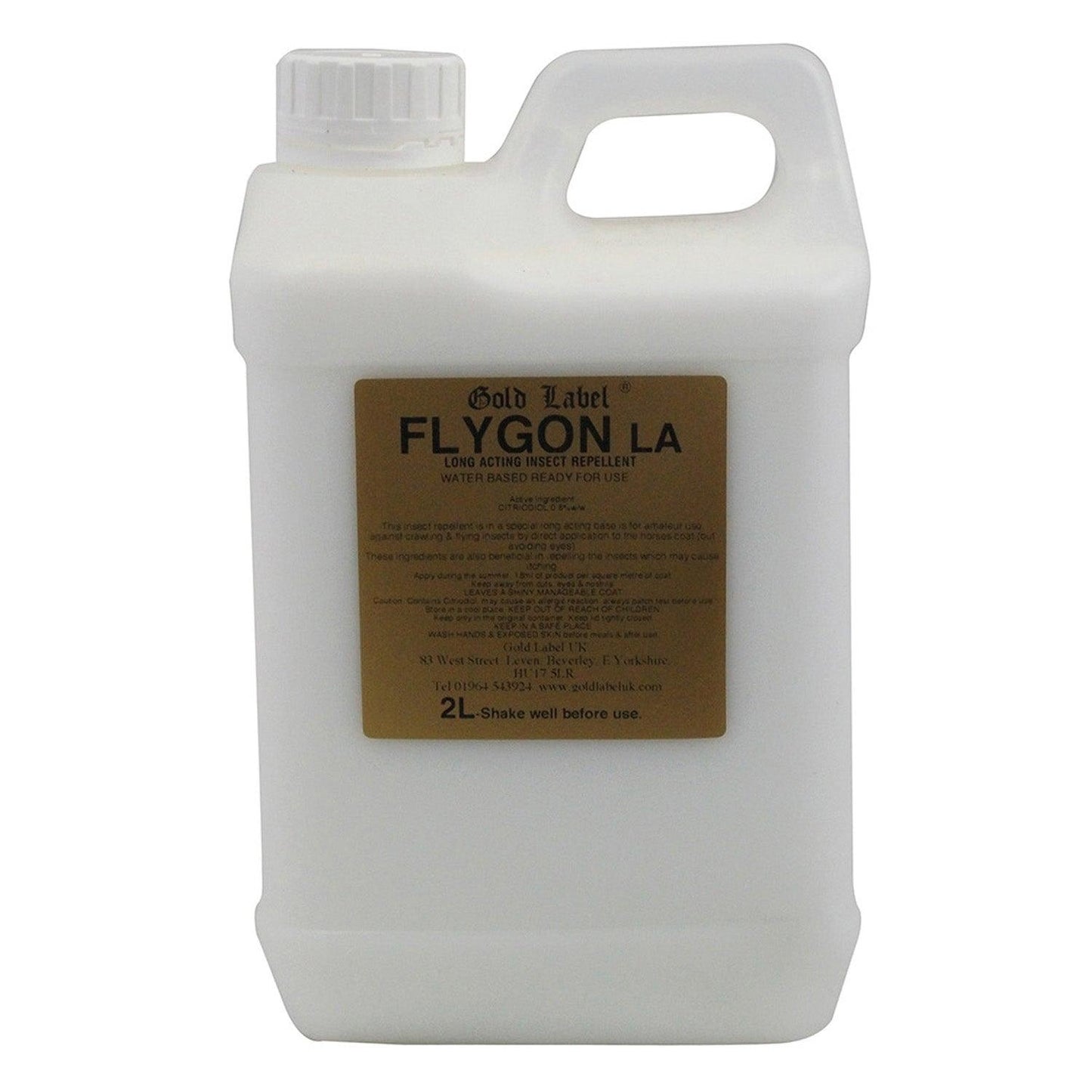 Gold Label Flygon La 2ltr - Ormskirk Pets